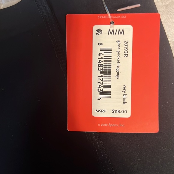 COPY - Spanx gloss pocket leggings - Picture 2 of 6
